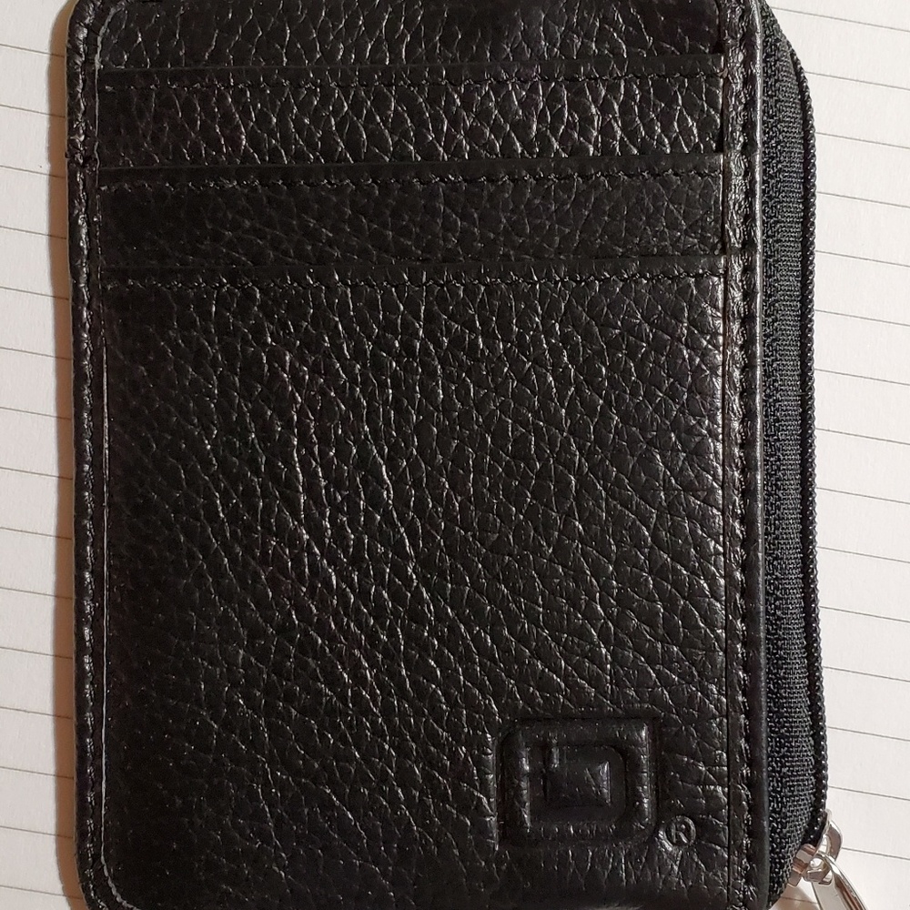 100% Genuine leather wallet RFID protection women